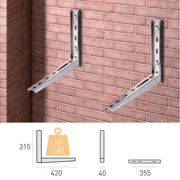Konzole žárový pozink 42cm