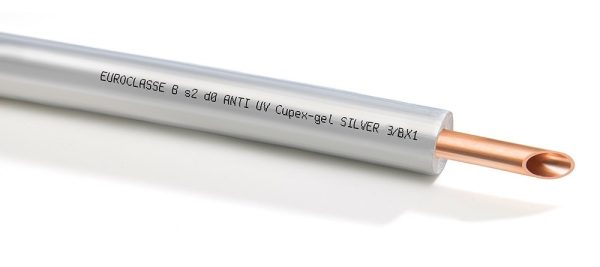 Potrubí 1/4 tl. 1mm Cupex Gel Silver 50M