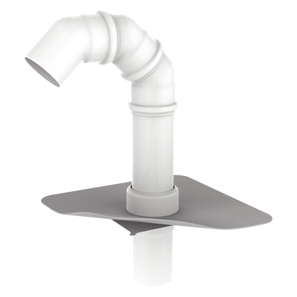 Prostup pro trubky TWP 125 PVC